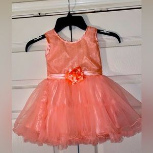Pretty-In-Pink Formal Toddler Dress